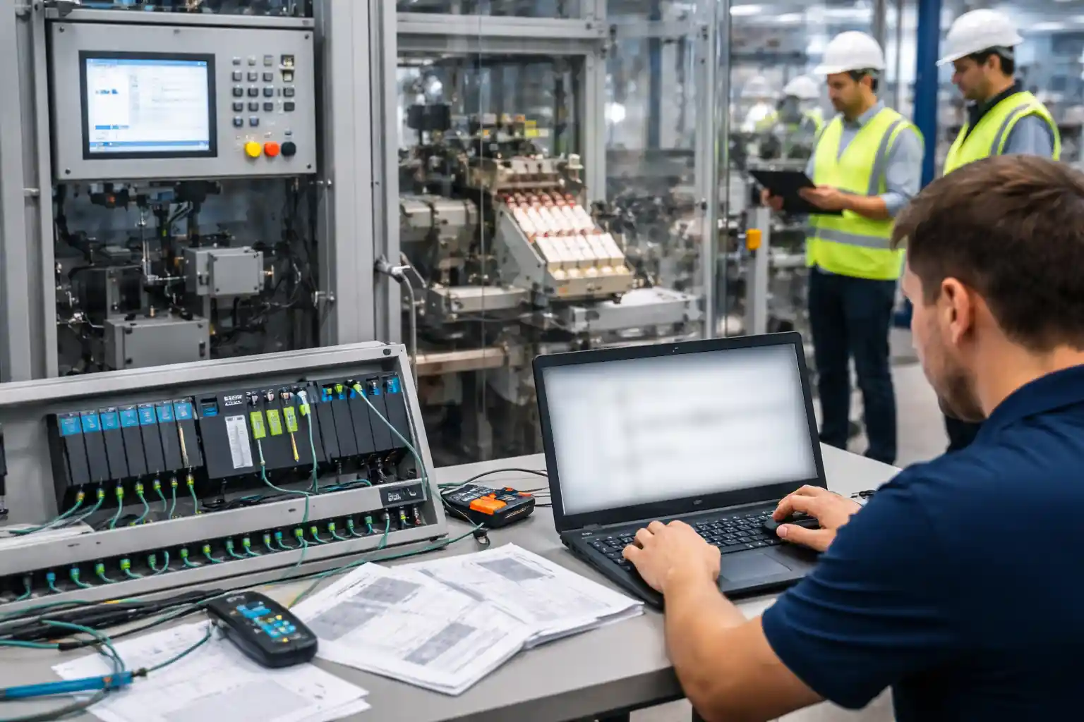 Sviluppo software PLC per macchine di packaging nel settore tabacco
